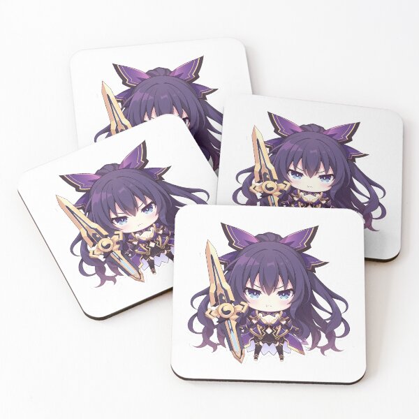 Item preview, Chibi Kawaii Angry Tohka Yatogami Date A Live Anime Spirit Sword Power designed and sold by 108Recordings.