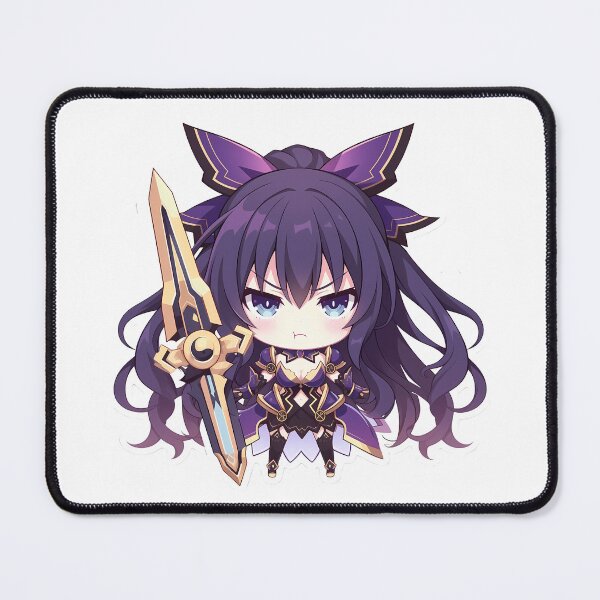 Item preview, Chibi Kawaii Angry Tohka Yatogami Date A Live Anime Spirit Sword Power designed and sold by 108Recordings.