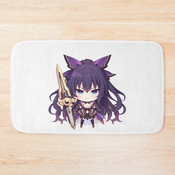 Item preview, Chibi Kawaii Angry Tohka Yatogami Date A Live Anime Spirit Sword Power designed and sold by 108Recordings.