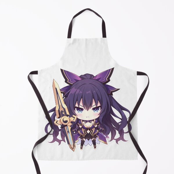 Item preview, Chibi Kawaii Angry Tohka Yatogami Date A Live Anime Spirit Sword Power designed and sold by 108Recordings.