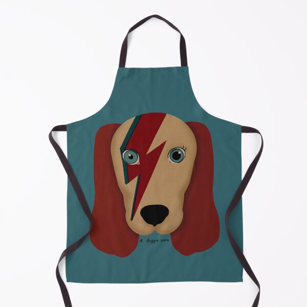 Item preview, A Doggin Sane - David Bowie Dog designed and sold by ellealsopaints.