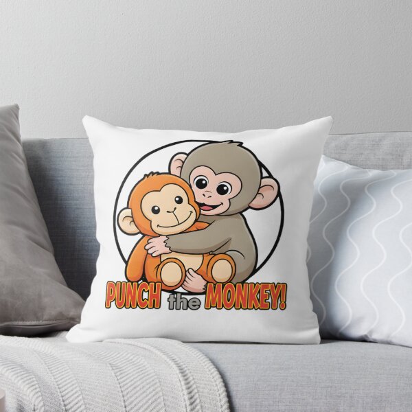 Item preview, Punch the Monkey Cartoon Design designed and sold by Avel3n8.