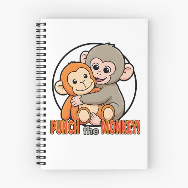 Item preview, Punch the Monkey Cartoon Design designed and sold by Avel3n8.
