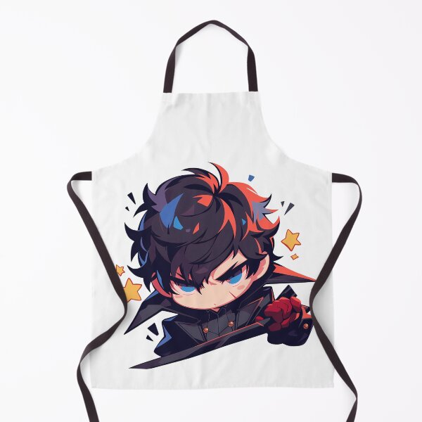 Item preview, Ren Amamiya Persona 5 Game Anime Angry Chibi Kawaii Black Hair Phantom designed and sold by 108Recordings.