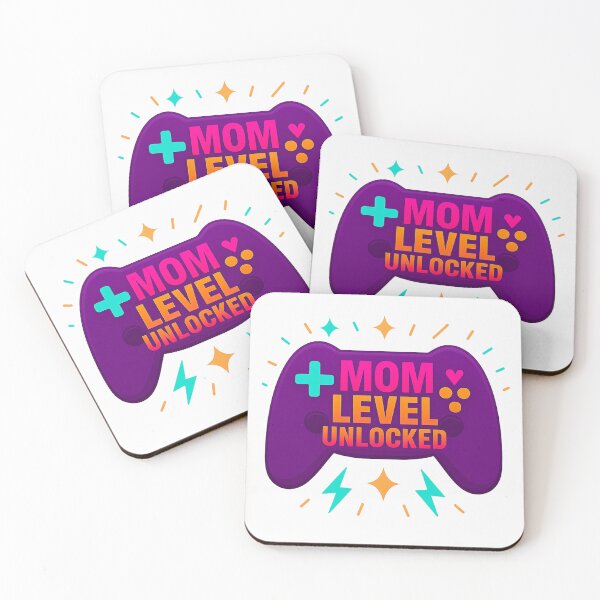 Item preview, Mom Level Unlocked designed and sold by Josie37.