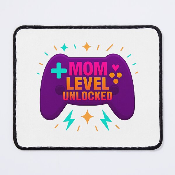 Item preview, Mom Level Unlocked designed and sold by Josie37.
