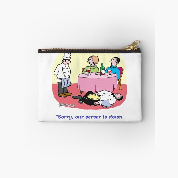 Item preview, Cartoon: our server is down designed and sold by Vilnissimo.