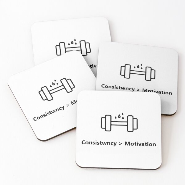 Item preview, Consistency Over Motivation Gym Shirt, Fitness Discipline Quote Tee, Workout Motivation Typography T-Shirt designed and sold by Design-Pro-21.