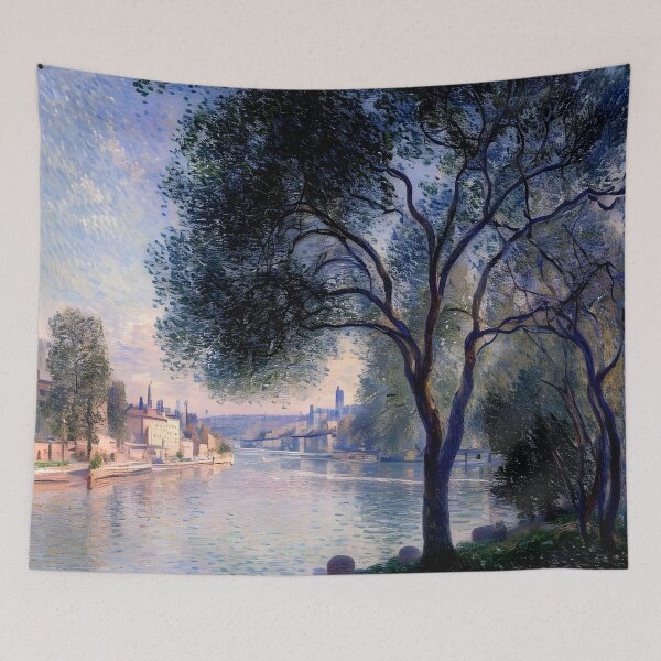 Item preview, Antibes Seen from the Salis Gardens: View of the Fortified Town and Mediterranean Coast designed and sold by artdesignsnow.