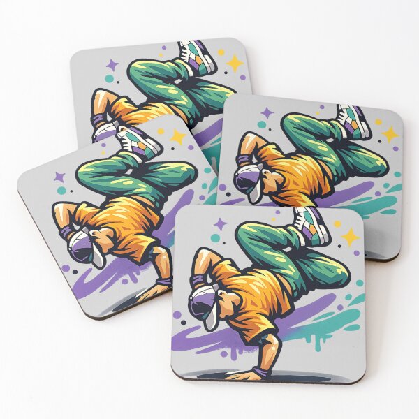 Item preview,  The Colorful B-Boy Freeze. designed and sold by HubiUrbanStudio.