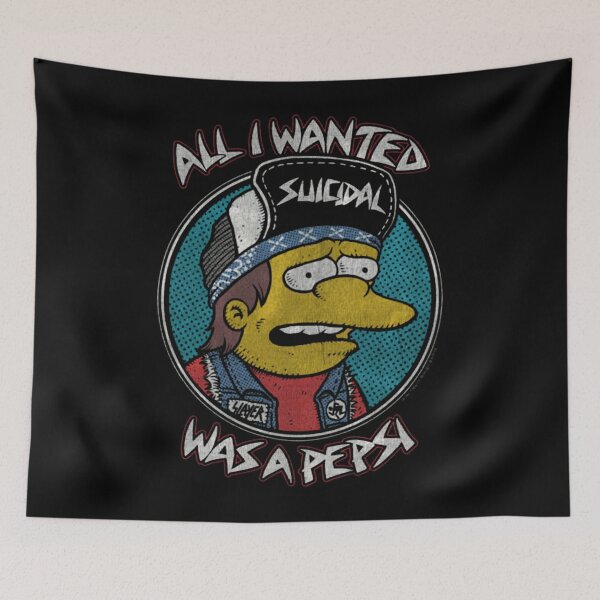 Item preview, All i wanted was a pep$i, Suicidal Tendencies, Parody  designed and sold by Bill Asiant.