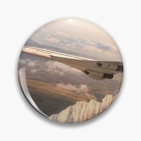 Item preview, Concorde White Cliffs designed and sold by Airpower Art.