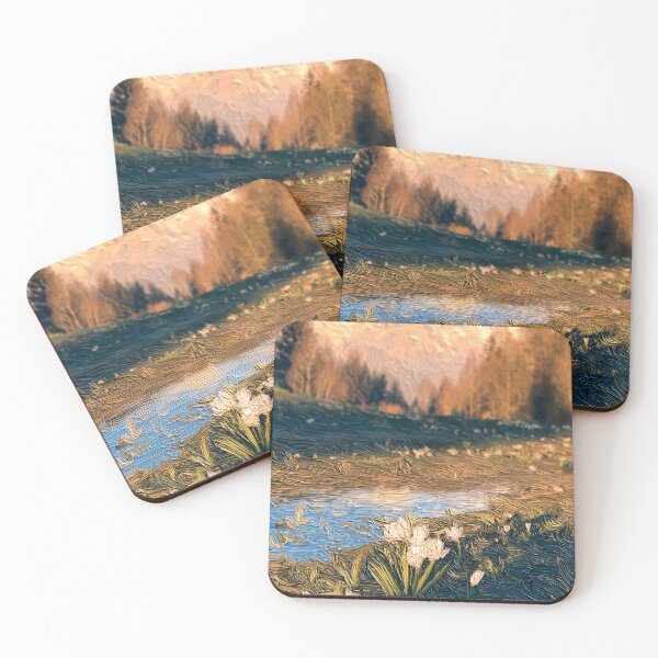 Item preview, Early Spring Flowers designed and sold by Stellar Geometry.