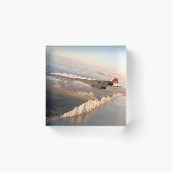 Item preview, Concorde White Cliffs designed and sold by Airpower Art.