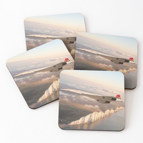 Item preview, Concorde White Cliffs designed and sold by Airpower Art.