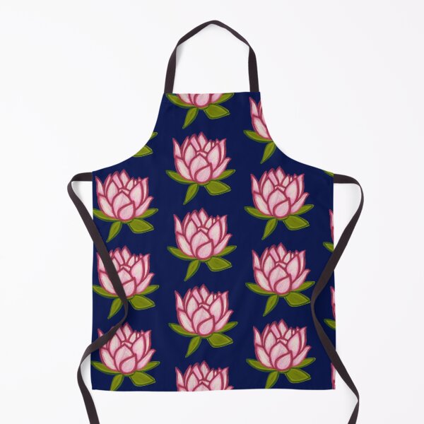 Item preview, Pink Lotus/muggu/ kolam/Lotus Flower - Dark Background designed and sold by ShreecreatE.