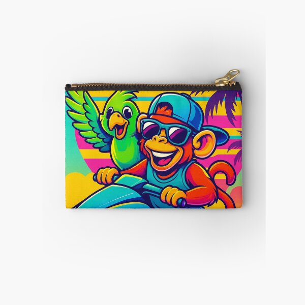 Item preview, Jet Ski Monkey & Parrot – Tropical Ride designed and sold by Dogandesighn.