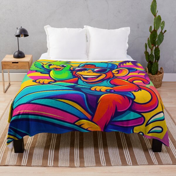 Item preview, Jet Ski Monkey & Parrot – Tropical Ride designed and sold by Dogandesighn.