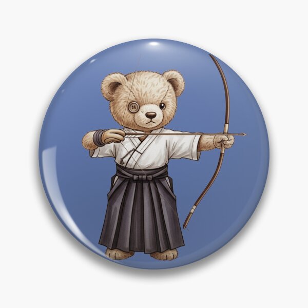 Item preview, Kyudo Archery Bear - Traditional Japanese Martial Arts designed and sold by Maison Taro.
