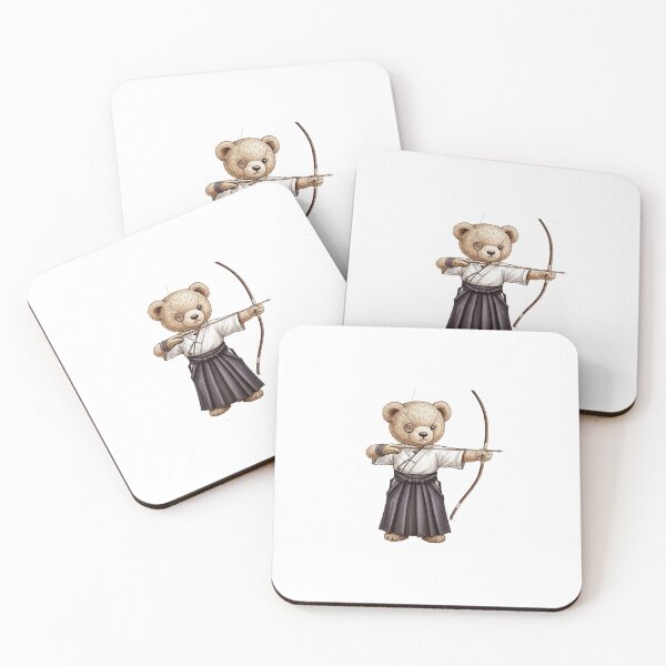 Item preview, Kyudo Archery Bear - Traditional Japanese Martial Arts designed and sold by Maison Taro.