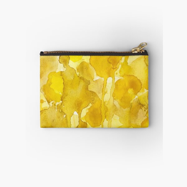 Item preview, Abstract watercolor painting on paper of Yellow  designed and sold by Berlin-D-Prs.