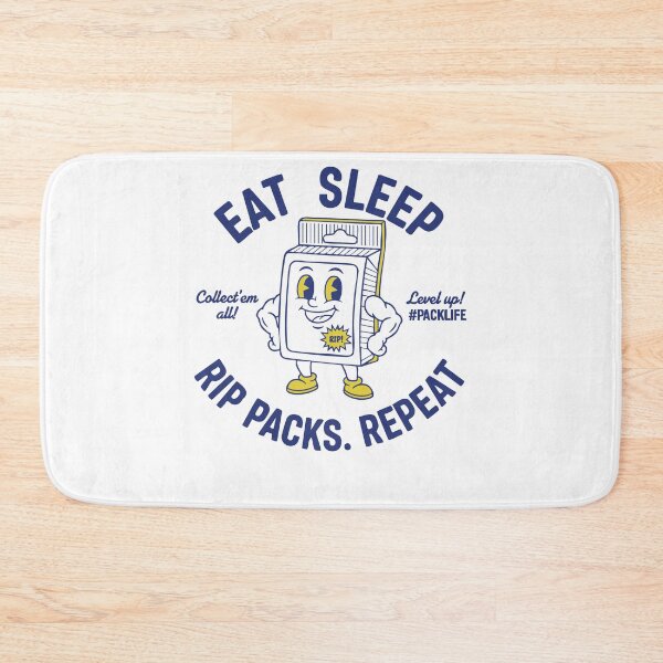 Item preview, Trading Card Eat Sleep Rip Packs Repeat Booster designed and sold by LuminOrb.