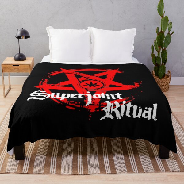 Item preview, Logotipo rojo de la banda ritual Superjoints designed and sold by MaceyJerde.