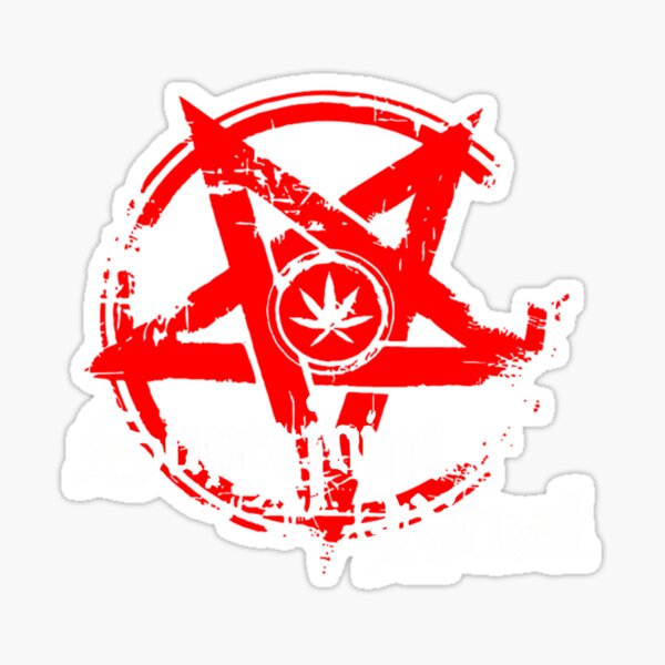 Superjoints Ritual Band Logo Red Sticker
