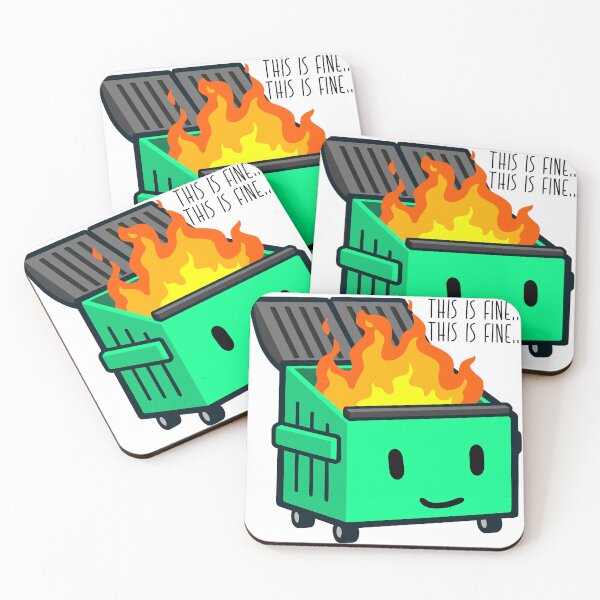 Item preview, I'm Fine...This is Fine...Everything is Fine... designed and sold by imlying.