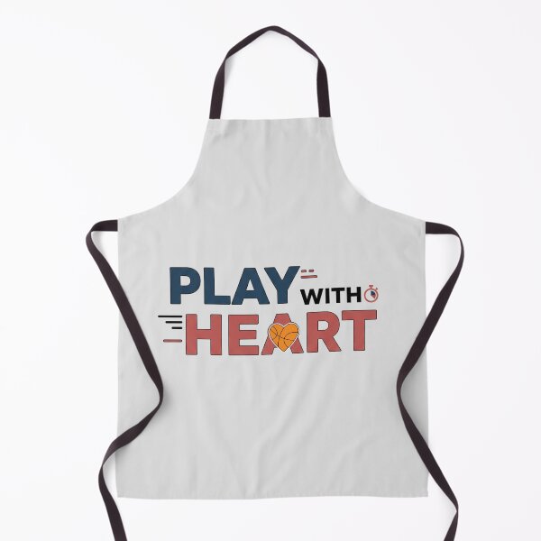 Item preview, Play With Heart - Motivational Basketball Graphic designed and sold by LoudVictory.