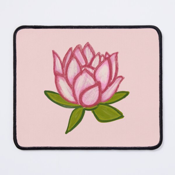 Item preview, Copy of Pink Lotus/muggu/ kolam/Lotus Flower - Light Background designed and sold by ShreecreatE.