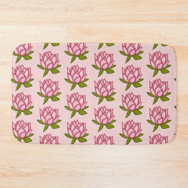 Item preview, Copy of Pink Lotus/muggu/ kolam/Lotus Flower - Light Background designed and sold by ShreecreatE.