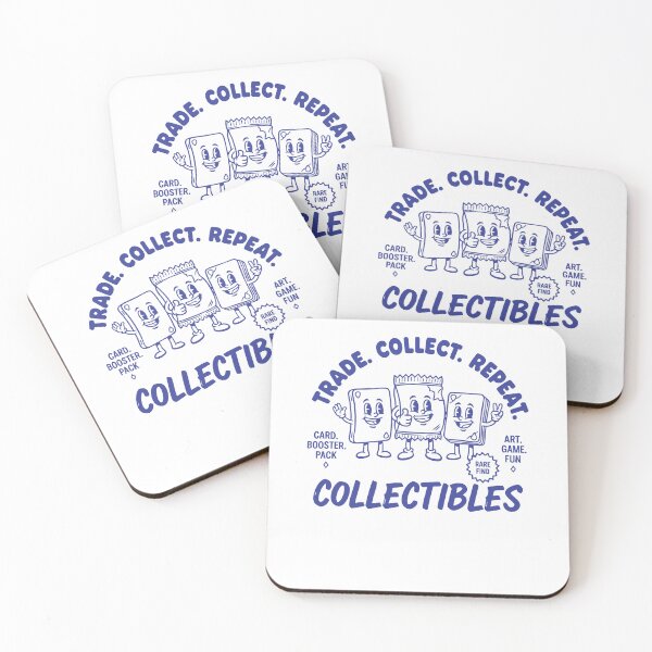 Item preview, Trade Collect Repeat Collectibles Art Game Fun designed and sold by LuminOrb.