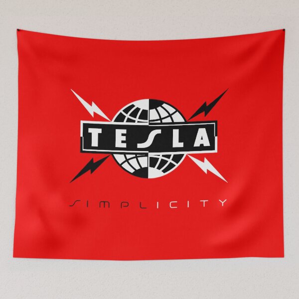 Item preview, Tesla Band Logo designed and sold by MaceyJerde.