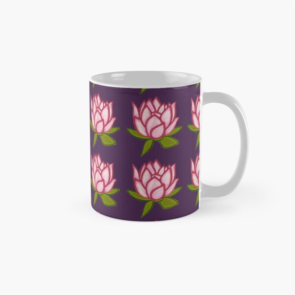 Item preview, Pink Lotus/muggu/ kolam/Lotus Flower - Dark Background designed and sold by ShreecreatE.