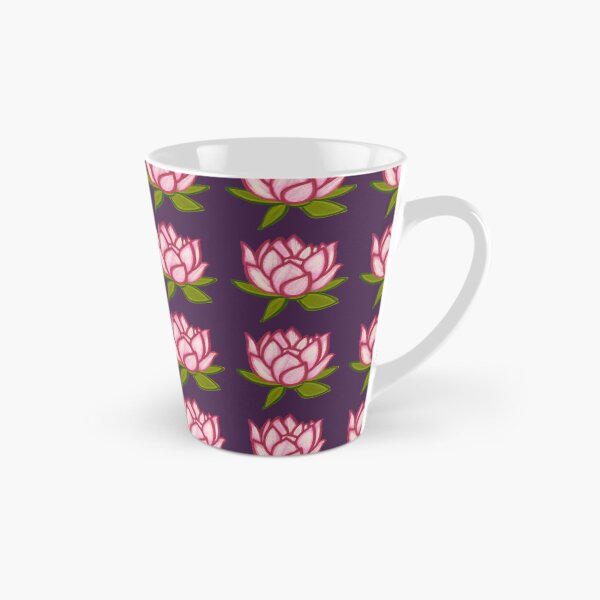 Item preview, Pink Lotus/muggu/ kolam/Lotus Flower - Dark Background designed and sold by ShreecreatE.