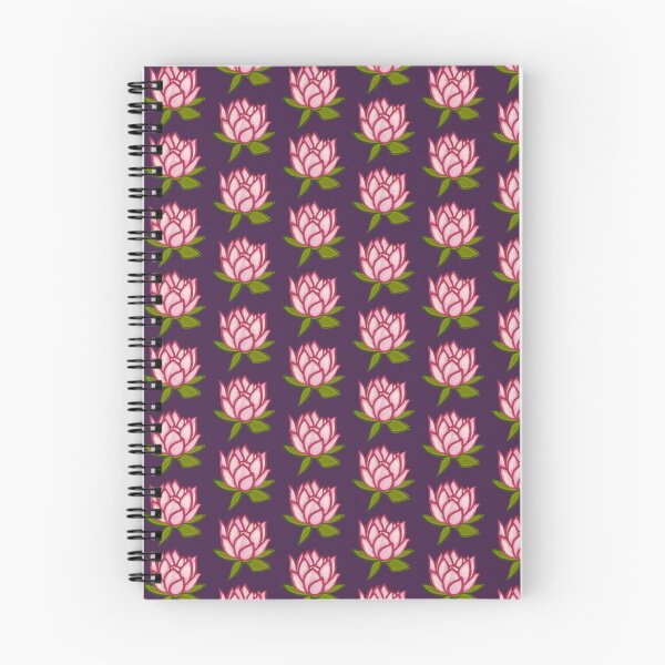 Item preview, Pink Lotus/muggu/ kolam/Lotus Flower - Dark Background designed and sold by ShreecreatE.