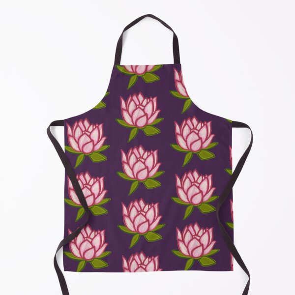 Item preview, Pink Lotus/muggu/ kolam/Lotus Flower - Dark Background designed and sold by ShreecreatE.