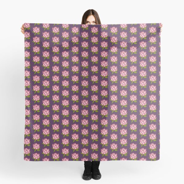 Item preview, Pink Lotus/muggu/ kolam/Lotus Flower - Dark Background designed and sold by ShreecreatE.