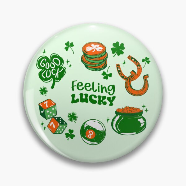 Item preview, Trendy Feeling Lucky – St. Patrick’s Day Illustration designed and sold by MaiZephyr.