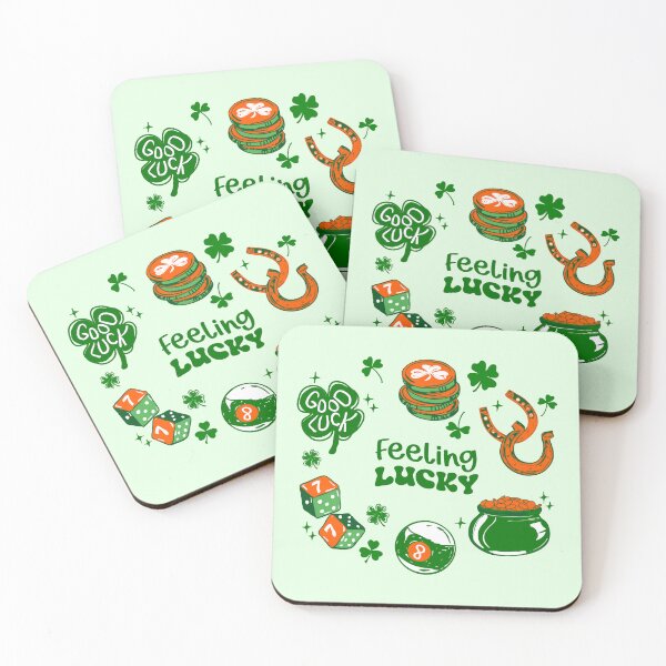 Item preview, Trendy Feeling Lucky – St. Patrick’s Day Illustration designed and sold by MaiZephyr.