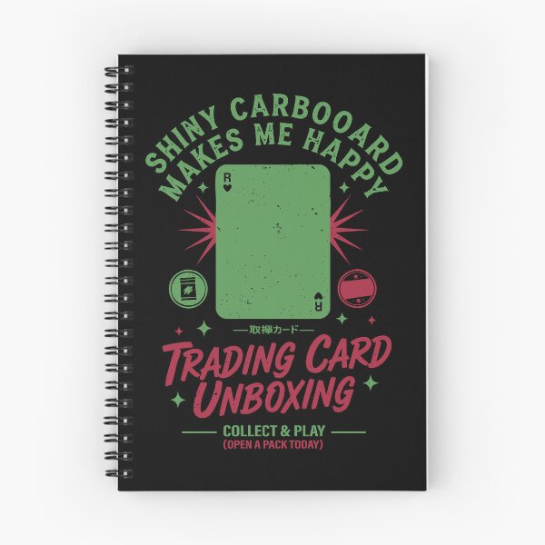 Item preview, Shiny Carbooard Makes Me Happy Trading Card designed and sold by LuminOrb.