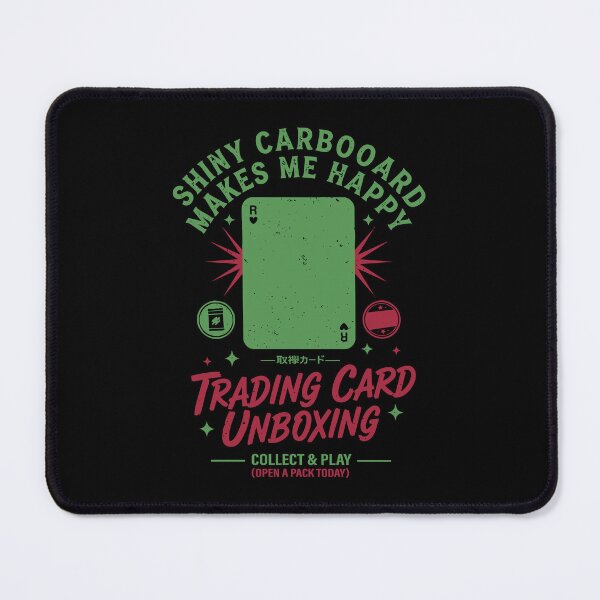 Item preview, Shiny Carbooard Makes Me Happy Trading Card designed and sold by LuminOrb.