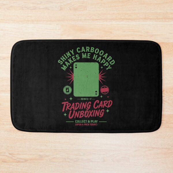 Item preview, Shiny Carbooard Makes Me Happy Trading Card designed and sold by LuminOrb.