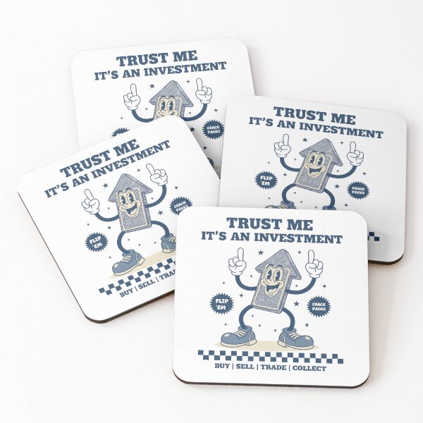 Item preview, Trust Me Its An Investment Trading Card Collector designed and sold by LuminOrb.