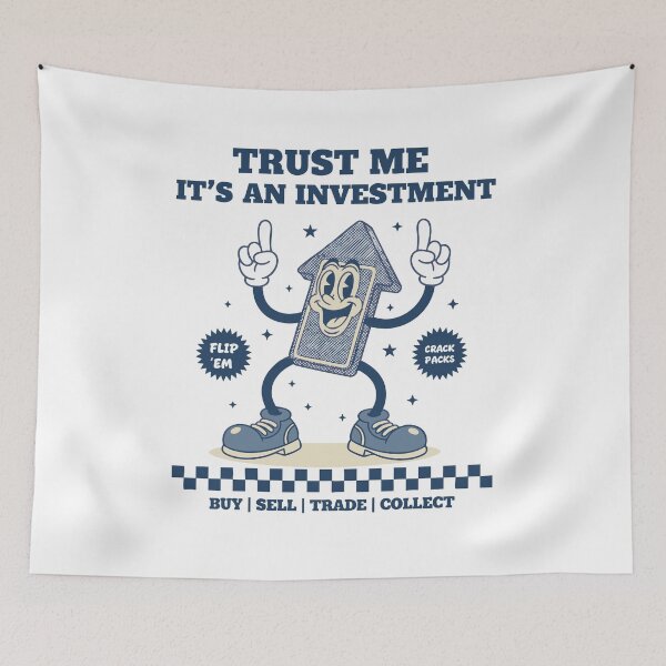 Item preview, Trust Me Its An Investment Trading Card Collector designed and sold by LuminOrb.