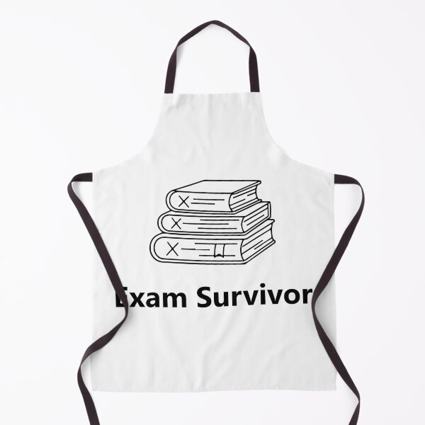 Item preview, Exam Survivor Shirt, Funny Student Graduation Tee, Study Life Humor Typography T-Shirt designed and sold by Design-Pro-21.