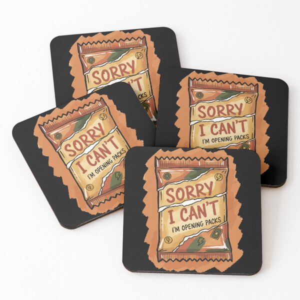 Item preview, Sorry I Cant Im Opening Packs Trading Card Booster designed and sold by LuminOrb.