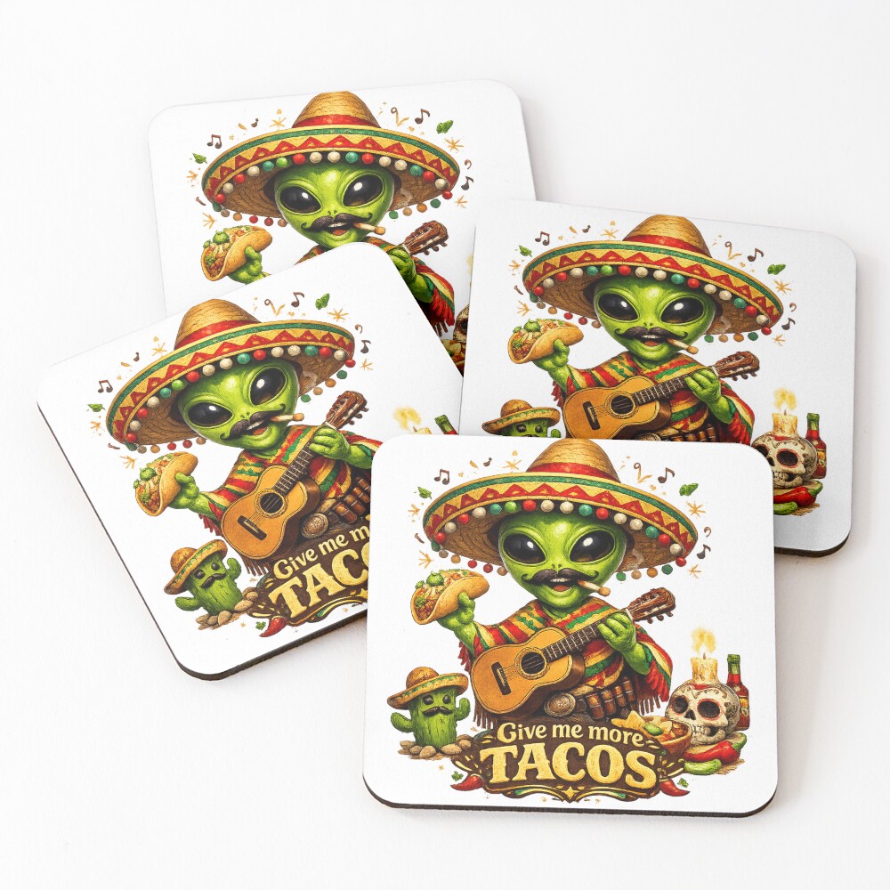 Item preview, Coasters (Set of 4) designed and sold by RolMerch.