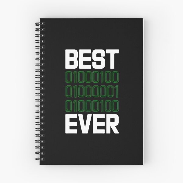 Item preview, Best DAD Ever Binary Code ASCII Funny IT designed and sold by MagicWander.
